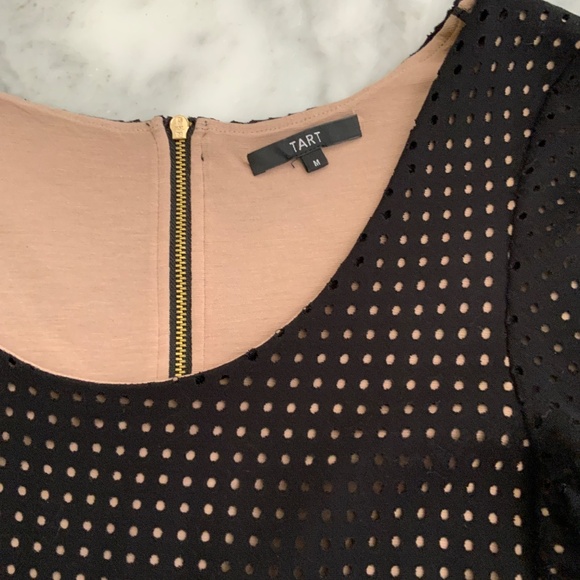 Tart black and nude dress. Like new. Size medium. - Picture 3 of 7